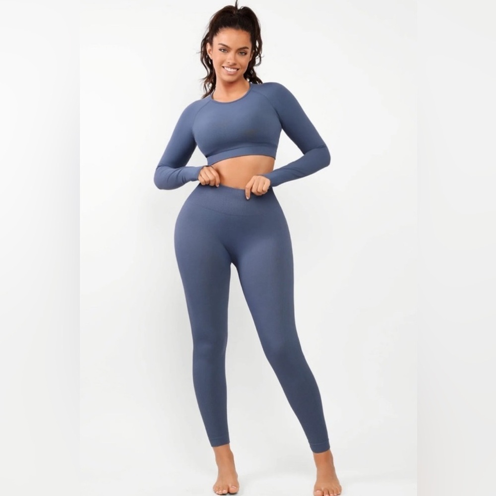 NEW Cosmolle AirWear High-Waist Legging  Blue Size XL
